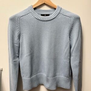 Banana Republic light blue / teal cotton sweater